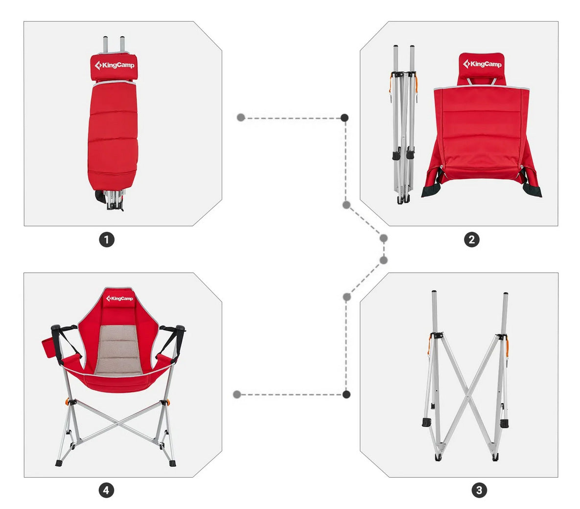 KingCamp Orchid Rocking Chair