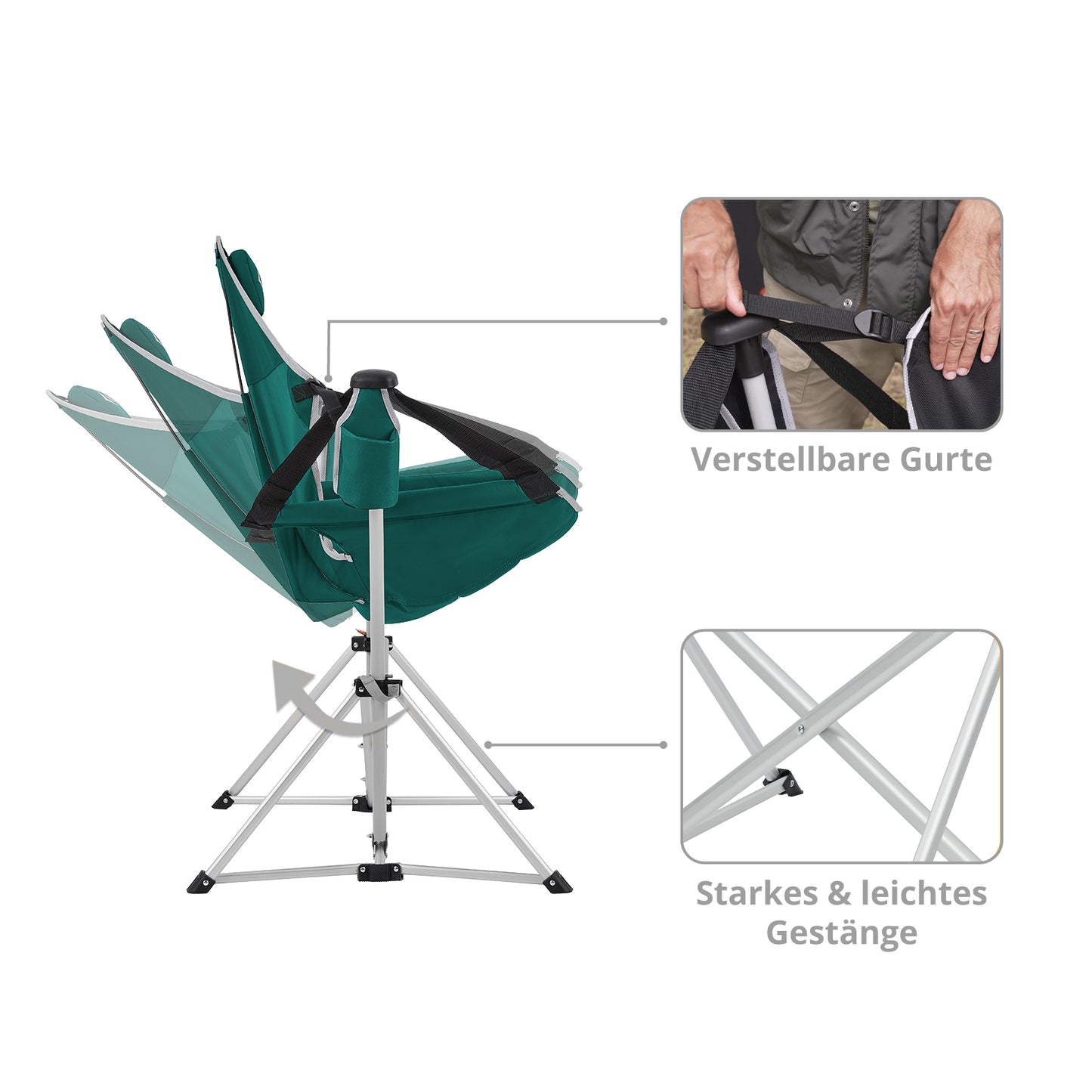 KingCamp Orchid Rocking Chair