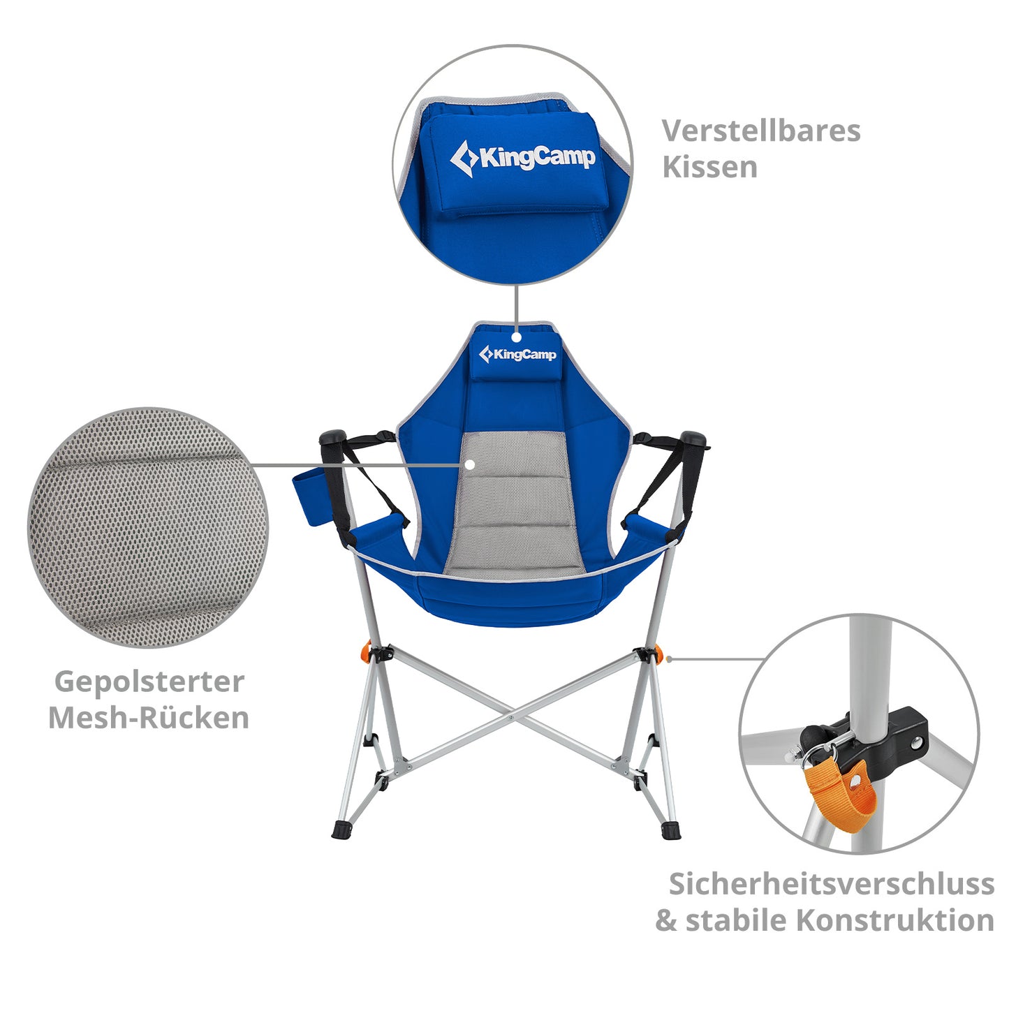 KingCamp Orchid Rocking Chair