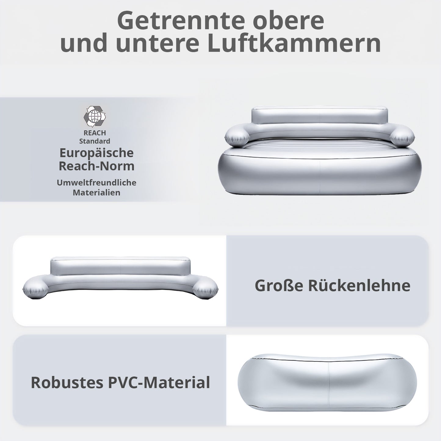 KingCamp Air Sofa Granite