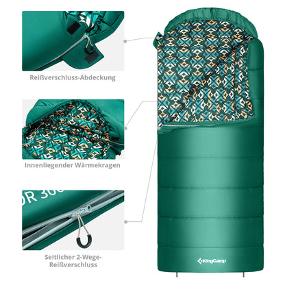 KingCamp Superior 300 XL Mumienschlafsack