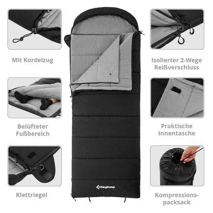 KingCamp Bedfort Deckenschlafsack