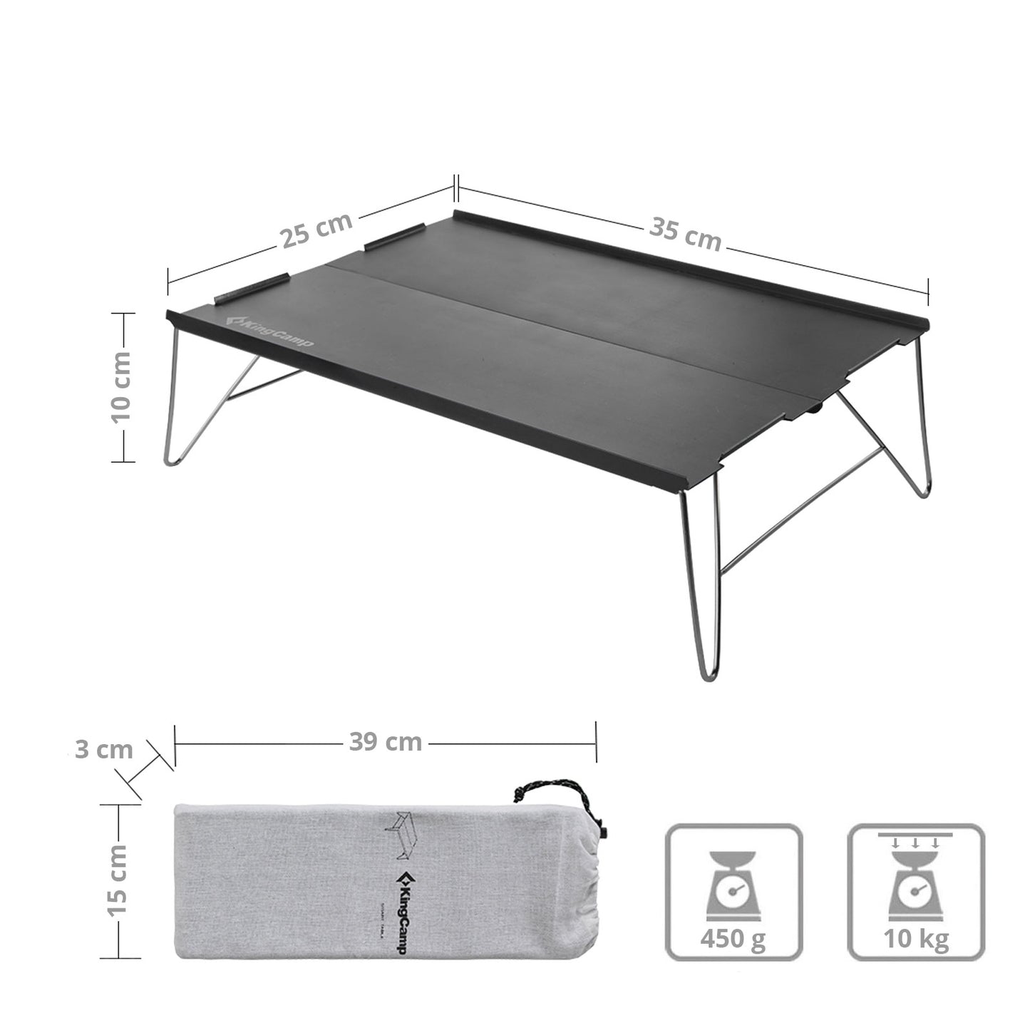 KingCamp Smart Table Campingtisch